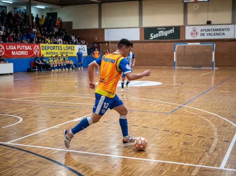 El portero-jugador en fútbol sala y cómo afecta a los mercados de apuestas